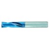2.4 mm Dia. x 4 mm Shank x 12 mm Flute Length x 50 mm OAL - 2xD - 180° - Aqua EX - 2 Flute - External - Round Solid Carbide Drill - ID: AC86713202